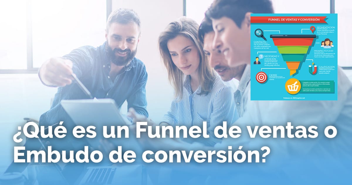 funnel de ventas o embudo de conversión