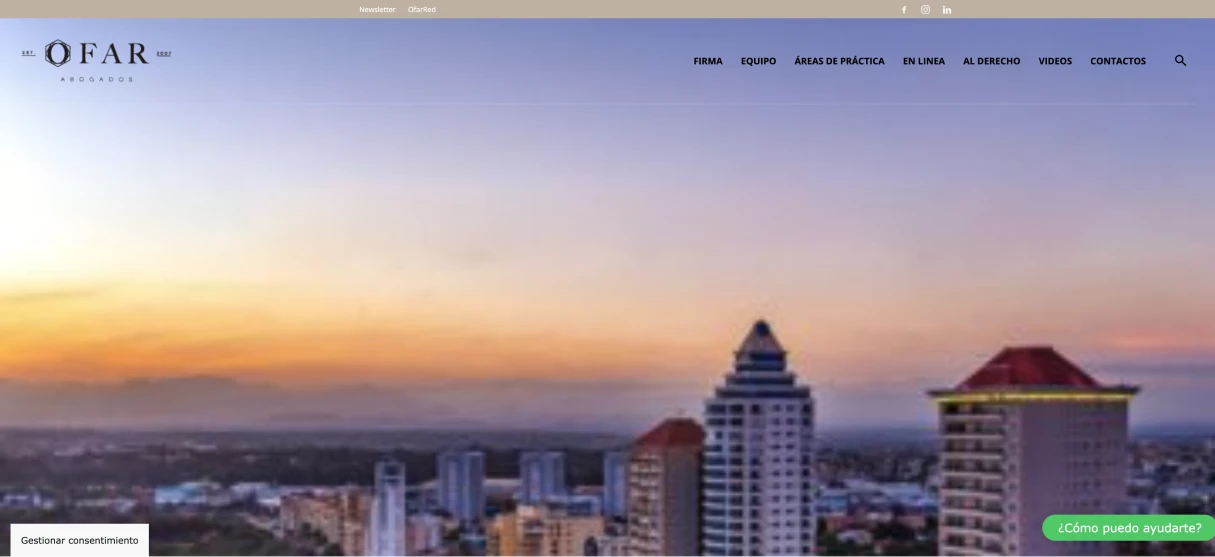 Ofar antes de ser actualizada por future