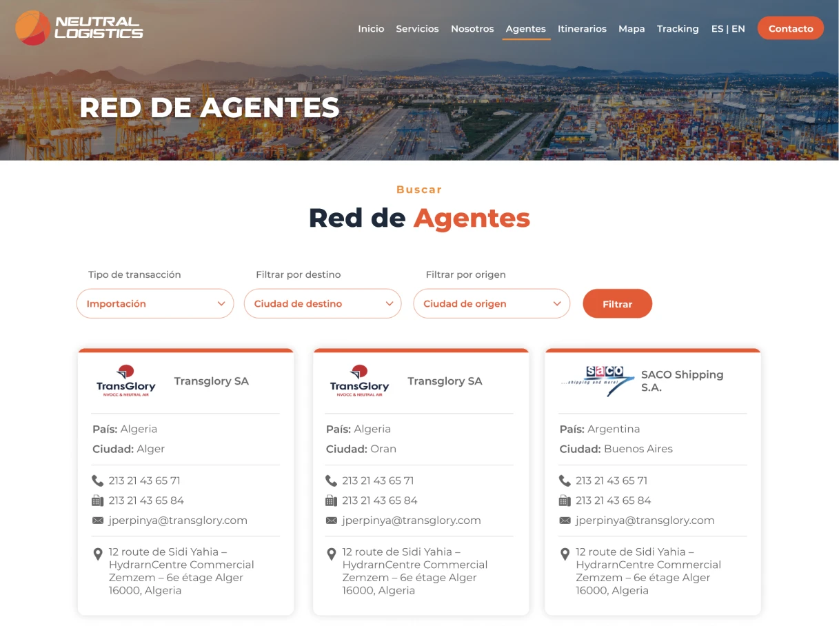 Red de agentes